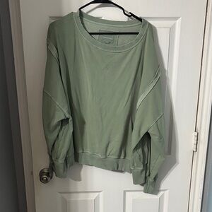 American Eagle Outfitters Sage Green Pullover